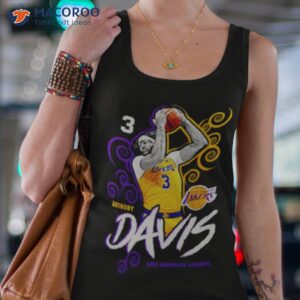 anthony davis los angeles lakers player name number shirt tank top 4