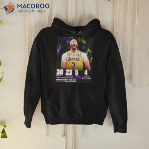 anthony davis was locked in for game 1 shirt hoodie