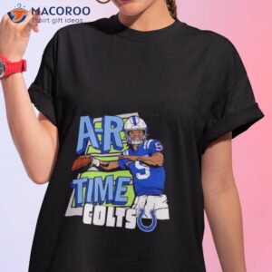 anthony richardson indianapolis colts 2023 nfl draft first round pick caricature shirt tshirt 1