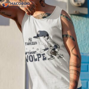 anthony volpe new york yankees caricature shirt tank top 1