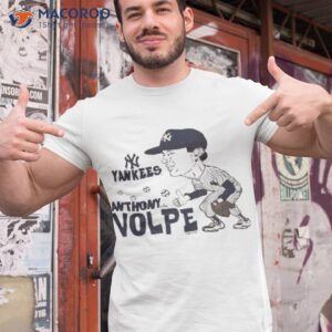 anthony volpe new york yankees caricature shirt tshirt 1