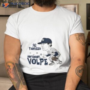 anthony volpe new york yankees caricature shirt tshirt