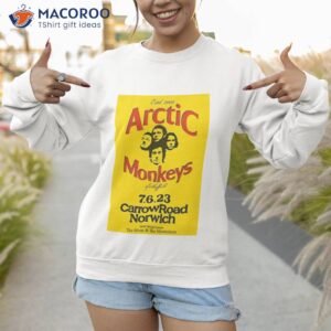 arctic monkeys carrow road norwich june 7 2023 shirt sweatshirt