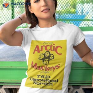 Arctic Monkeys Carrow Road Norwich June 7 2023 Shirt 3 arctic monkeys carrow road norwich june 7 2023 shirt tshirt 1