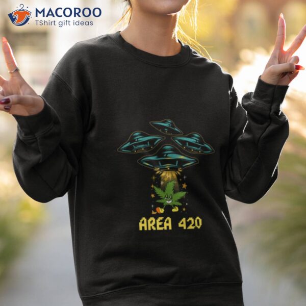 Area 420 Happy 420 Design Shirt