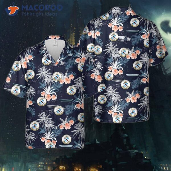 Argentine Navy Submarine Force Command (comando De La Fuerza Submarinos, Cofs) Hawaiian Shirt