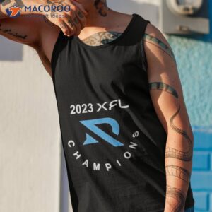 arlington renegades xfl champions 2023 shirt tank top 1