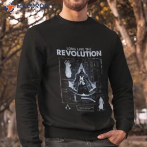 arno dorian long live the revolution assassins creed unity shirt sweatshirt