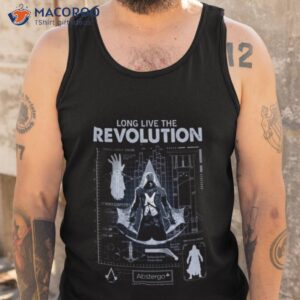 arno dorian long live the revolution assassins creed unity shirt tank top