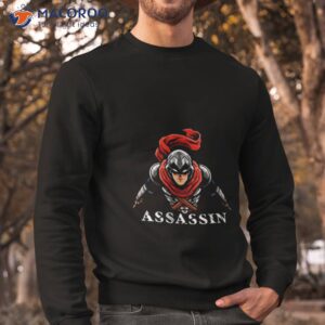 assassin game art assassins creed shirt sweatshirt