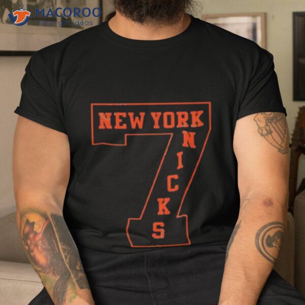 Athletelogos 7 New York Knicks Shirt