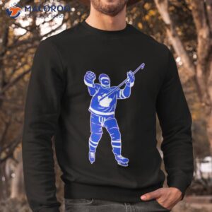 auston matthews silhouette toronto maple leafs shirt sweatshirt