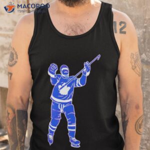 auston matthews silhouette toronto maple leafs shirt tank top