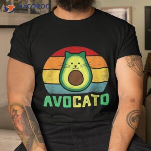 avogato avocado cat vegan shirt tshirt