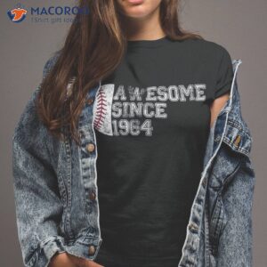 awesome since 1964 59th birthday gifts baseball 59 years old shirt tshirt 2