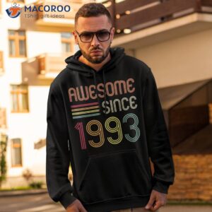 awesome since 1993 30th birthday retro shirt hoodie 2