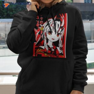 Ayame Ojou Hololive Red Graphic Shirt