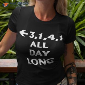 B+3141 All Day Long Funny Fighting Games Combo For Gamers Shirt