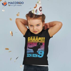 b amp atilde amp curren amp atilde amp curren m ich bin 9 years birthday celebrations cool dino shirt tshirt 2