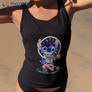 baby stitch seattle mariners baseball logo 2023 t shirt tank top 2