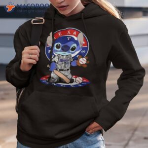 baby stitch texas rangers baseball logo 2023 t shirt hoodie 3