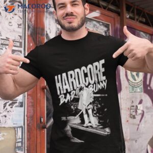 bad bunny hardcore announcers table shirt tshirt 1