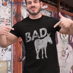 bad funny donkeys back rude party shirt tshirt 1