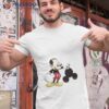 Bald Mickey Mouse Ears Meme Shirt