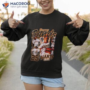 barry bonds 25 san francisco giants signature shirt sweatshirt 1