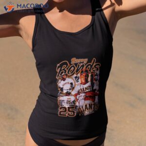 barry bonds 25 san francisco giants signature shirt tank top 2