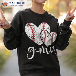 baseball g ma heart ball funny proud grandma mother s day shirt sweatshirt 2