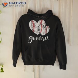 baseball geema heart ball funny proud grandma mother s day shirt hoodie