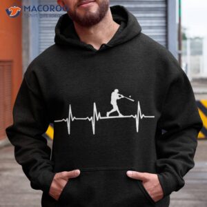 Baseball Heartbeat Shirt For Players And Fans