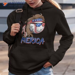 baseball mullet 4th of july american flag merica fathers day shirt hoodie 3