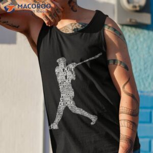 baseball player batter youth kids boys shirt tank top 1