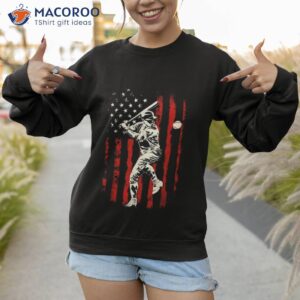 baseball usa flag american shirt sweatshirt 1