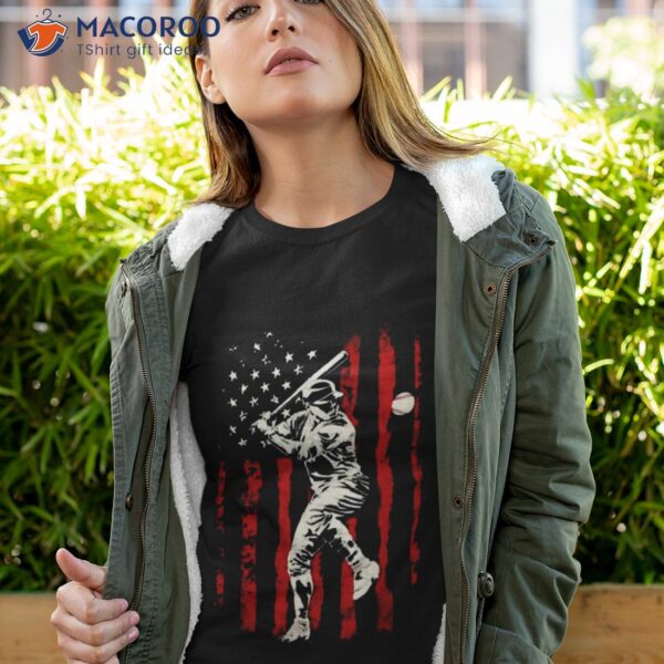 Baseball Usa Flag American Shirt