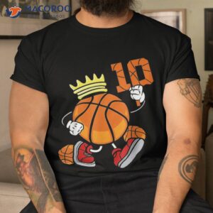 basketball 10th birthday shirt for girls boys kids born 2012 tshirt