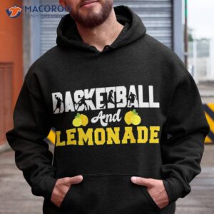 basketball and lemonade shirt hoodie