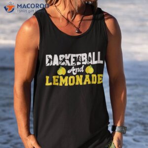 basketball and lemonade shirt tank top