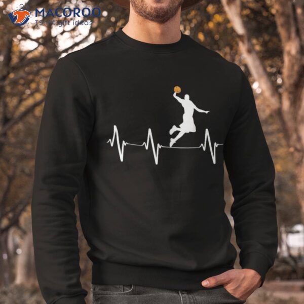 Basketball Heartbeat Shirts For And Boys Shirt