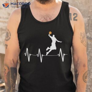 basketball heartbeat shirts for and boys shirt tank top