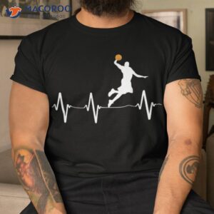 basketball heartbeat shirts for and boys shirt tshirt