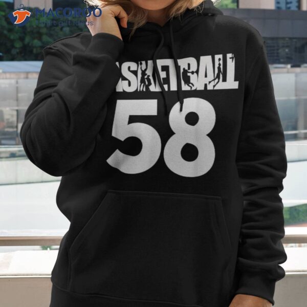 Basketball Number 58, My Favorite Players Shirt