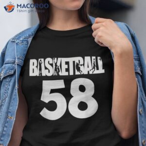 basketball number 58 my favorite players shirt tshirt