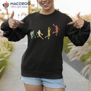 basketball player basketballer sports evolution shirt sweatshirt