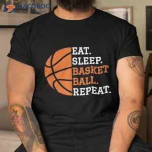 basketball player boy eat sleep repeat shirt tshirt