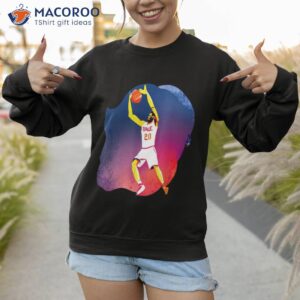 basketball player sport basket cute family matching shirt sweatshirt 1