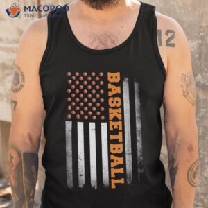 basketball usa us flag boys shirt tank top