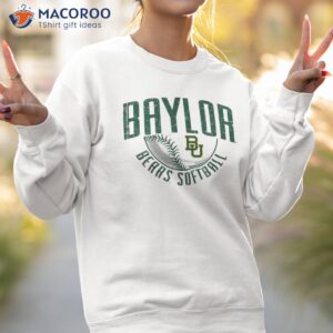 baylor bears softball vintage run logo officially licensed shirt sweatshirt 2